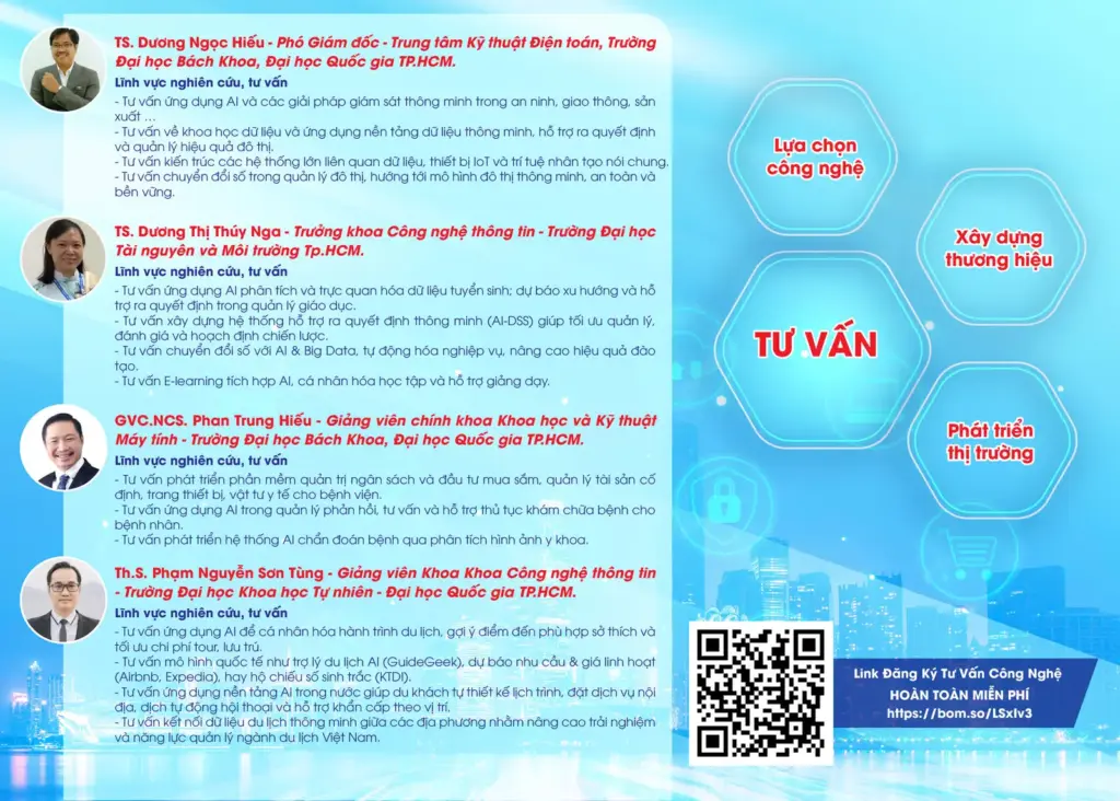 KHU TƯ VẤN CHUYÊN GIA – CẦU NỐI CHUYỂN ĐỔI SỐ TẠI TECHMART 2025