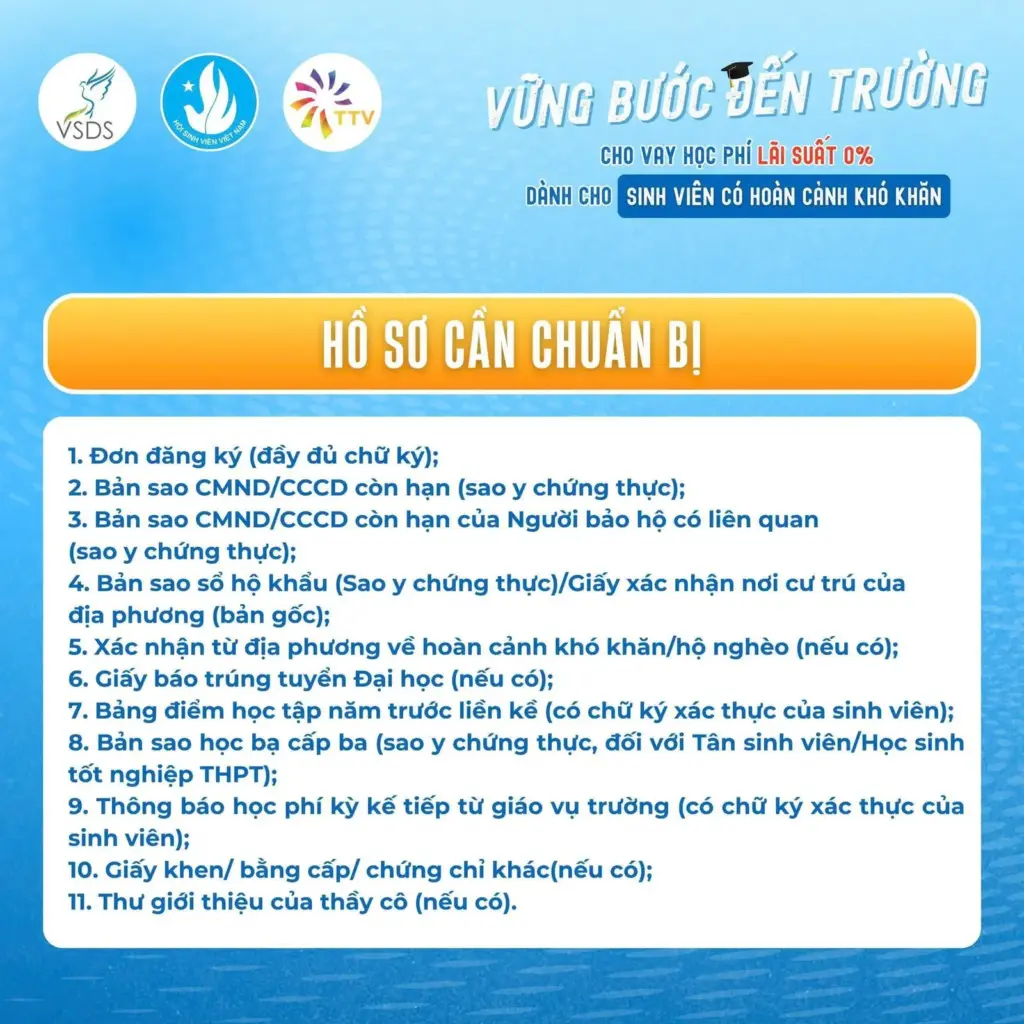 THÔNG TIN VỀ CHƯƠNG TRÌNH VỮNG BƯỚC ĐẾN TRƯỜNG DÀNH CHO SINH VIÊN CÓ HOÀN CẢNH KHÓ KHĂN NĂM 2025