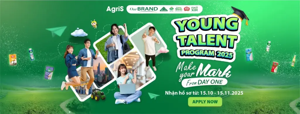 THÔNG TIN VỀ CHƯƠNG TRÌNH AGRIS YOUNG TALENT PROGRAM 2025