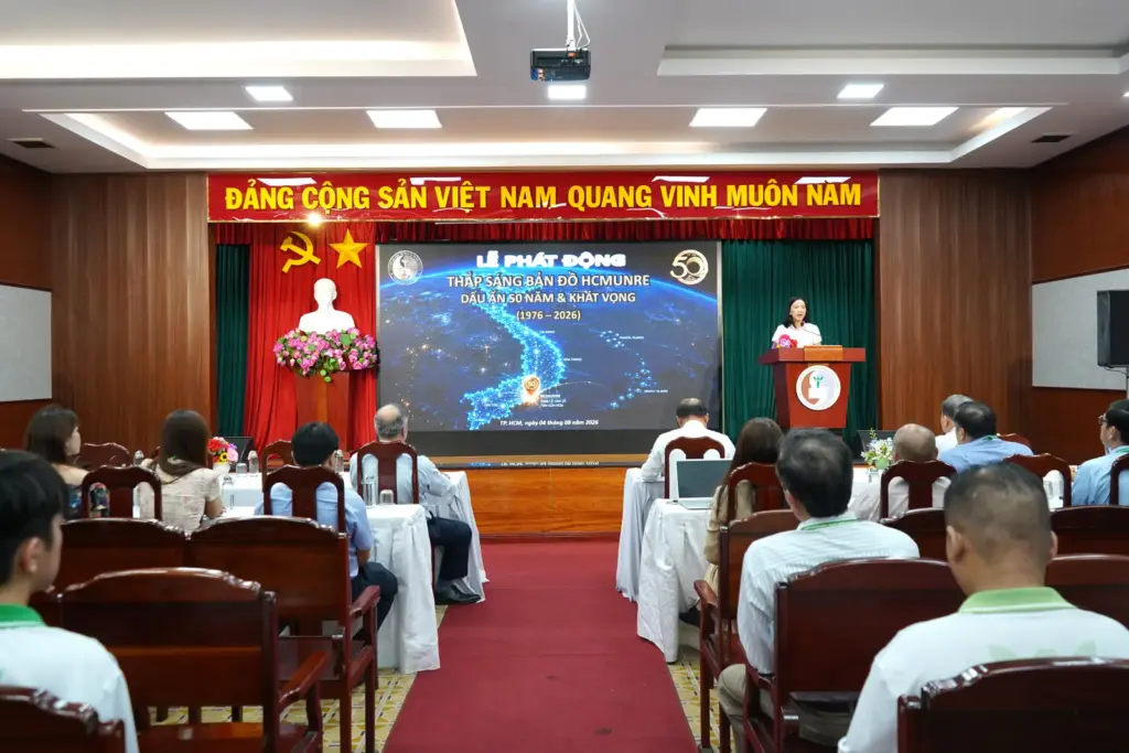 HCMUNRE phát động chương trình “Thắp sáng bản đồ HCMUNRE – Dấu ấn 50 năm và Khát vọng”