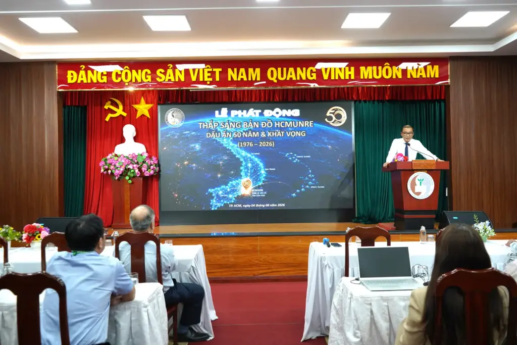 HCMUNRE phát động chương trình “Thắp sáng bản đồ HCMUNRE – Dấu ấn 50 năm và Khát vọng”