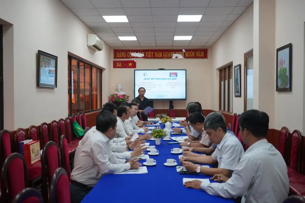 Lễ ký kết biên bản ghi nhớ (MOU) với Trường Đại Học Xây Dựng Miền Tây