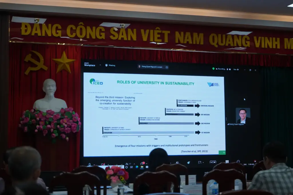 Hội thảo "Thực trạng vấn đề sụt lún và ảnh hưởng đến các hoạt động phát triển kinh tế bền vững tại TP.HCM
