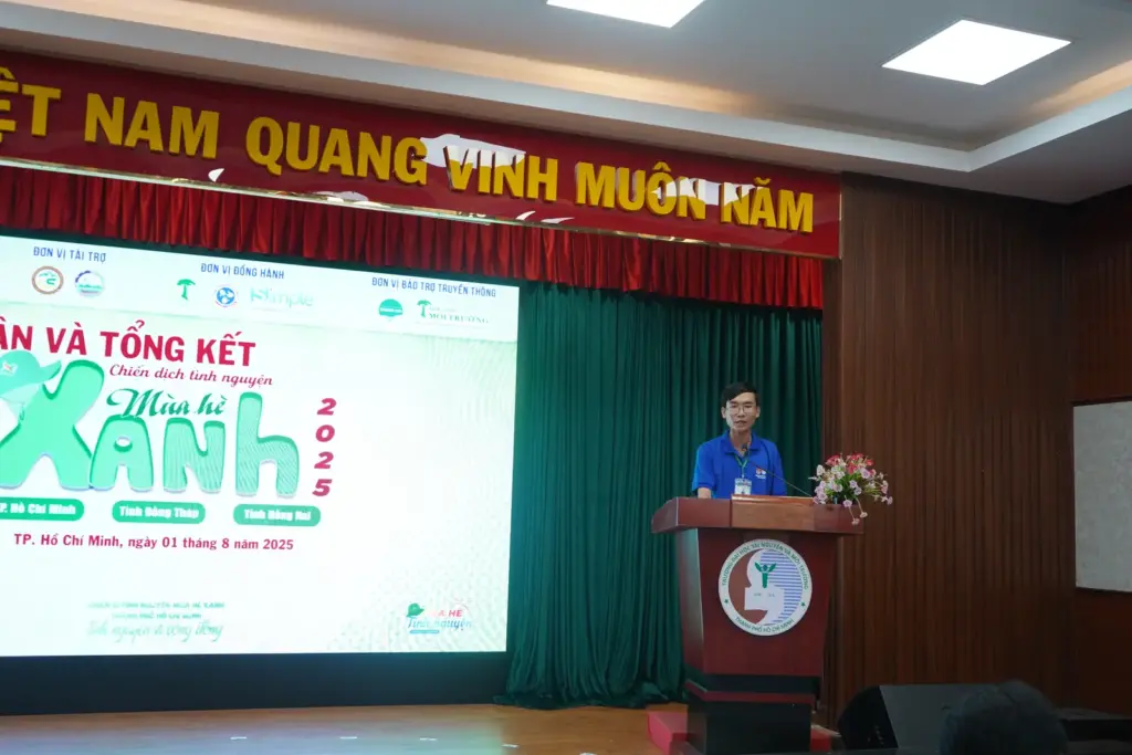 Lễ Hội quân – Tổng kết Chiến dịch Mùa Hè xanh - Trường Đại học Tài nguyên và Môi trường Thành phố Hồ Chí Minh năm 2025