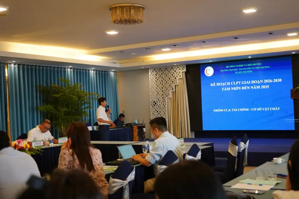 HCMUNRE TỔ CHỨC THÀNH CÔNG HỘI NGHỊ CHIẾN LƯỢC PHÁT TRIỂN – BƯỚC CHUYỂN MÌNH QUAN TRỌNG TRONG GIAI ĐOẠN TỰ CHỦ ĐẠI HỌC