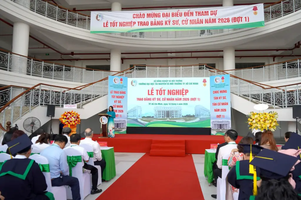 LỄ TỐT NGHIỆP VÀ TRAO BẰNG KỸ SƯ, CỬ NHÂN ĐỢT 1 NĂM 2026