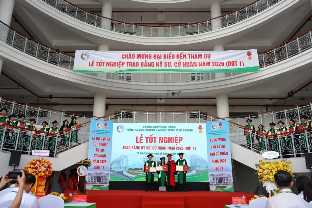 LỄ TỐT NGHIỆP VÀ TRAO BẰNG KỸ SƯ, CỬ NHÂN ĐỢT 1 NĂM 2026