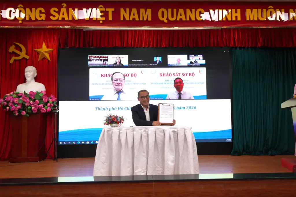 CHƯƠNG TRÌNH KHẢO SÁT SƠ BỘ PHỤC VỤ ĐÁNH GIÁ NGOÀI TẠI TRƯỜNG ĐẠI HỌC TÀI NGUYÊN VÀ MÔI TRƯỜNG TP.HCM