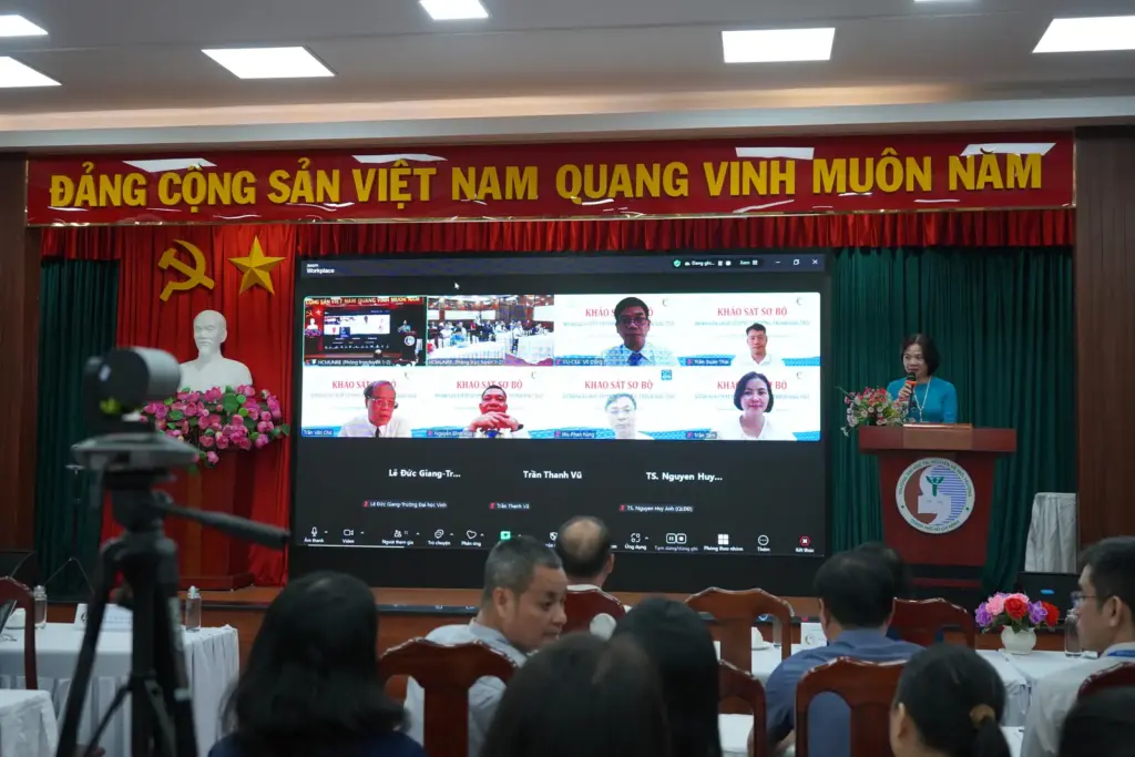 Trường Đại học Tài nguyên và Môi trường TP. Hồ Chí Minh tổ chức Khảo sát sơ bộ phục vụ đánh giá ngoài hai chương trình đào tạo thạc sĩ