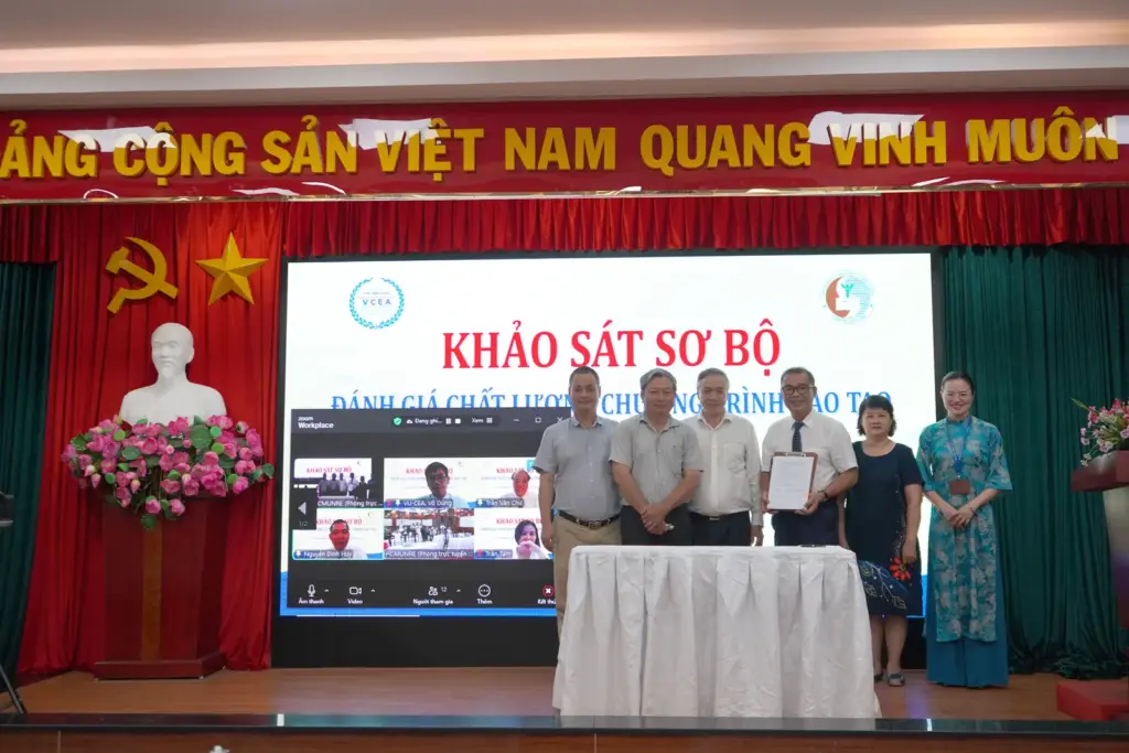 Trường Đại học Tài nguyên và Môi trường TP. Hồ Chí Minh tổ chức Khảo sát sơ bộ phục vụ đánh giá ngoài hai chương trình đào tạo thạc sĩ