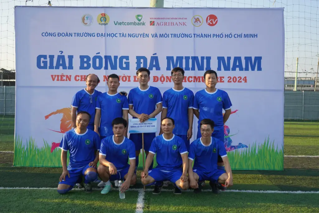 Giải bóng đá mini nam Viên chức, người lao động HCMUNRE 2024