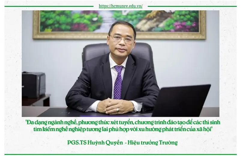 Mở rộng cánh cửa đại học xanh: Chiến lược tuyển sinh 2025 và tầm nhìn phát triển của Trường Đại học Tài nguyên và Môi trường TP. Hồ Chí Minh