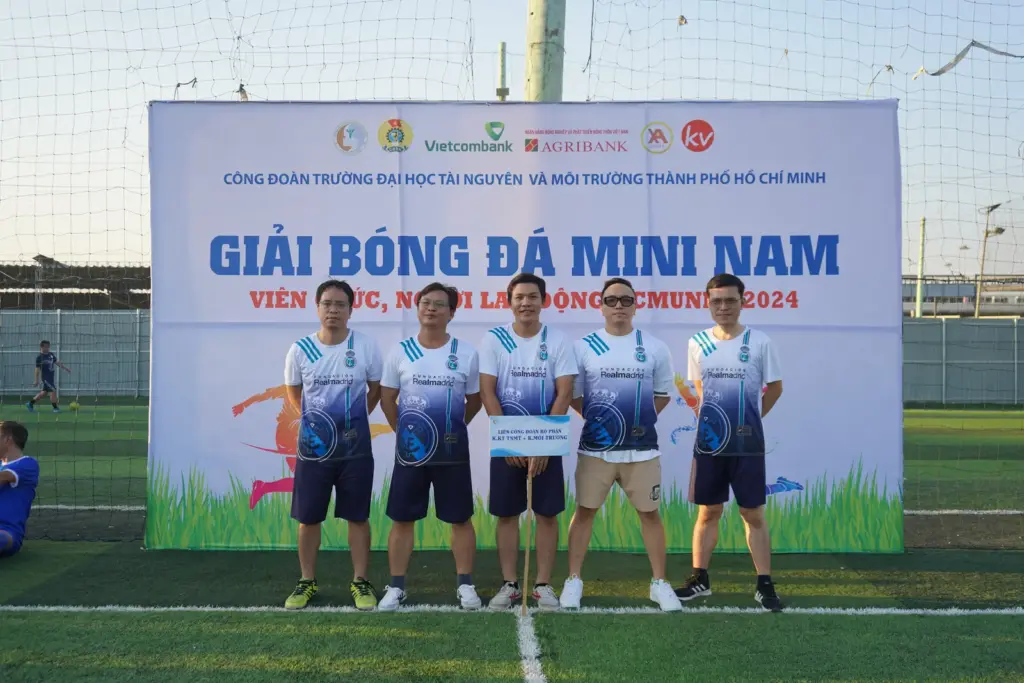 Giải bóng đá mini nam Viên chức, người lao động HCMUNRE 2024