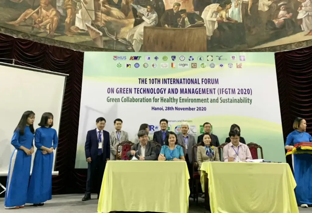 ĐẠI HỌC TÀI NGUYÊN VÀ MÔI TRƯỜNG THÀNH PHỐ HỒ CHÍ MINH GIA NHẬP MẠNG LƯỚI CÔNG NGHỆ, QUẢN LÝ VÀ NGHIÊN CỨU XANH CGTMR