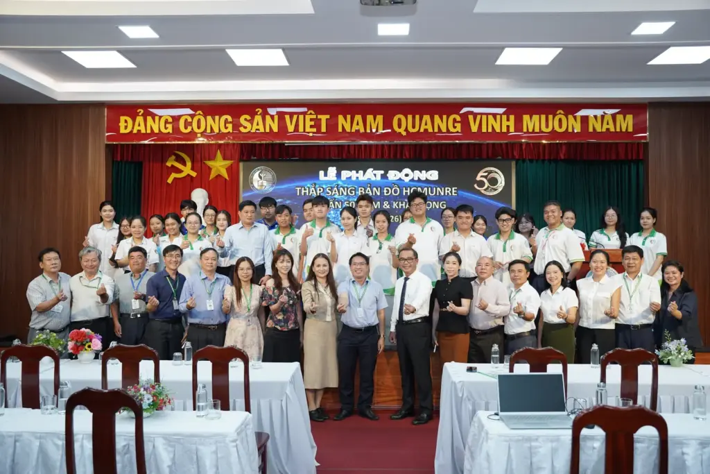 HCMUNRE phát động chương trình “Thắp sáng bản đồ HCMUNRE – Dấu ấn 50 năm và Khát vọng”