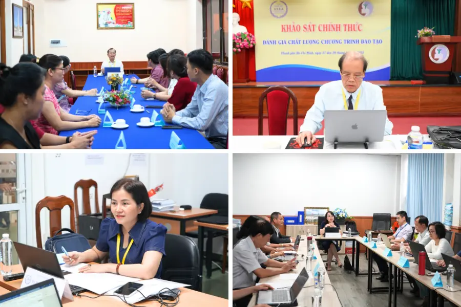 Bế mạc khảo sát chính thức đánh giá chất lượng 02 chương trình đào tạo trình độ thạc sĩ - HCMUNRE: Không ngừng nâng cao chất lượng đào tạo sau đại học