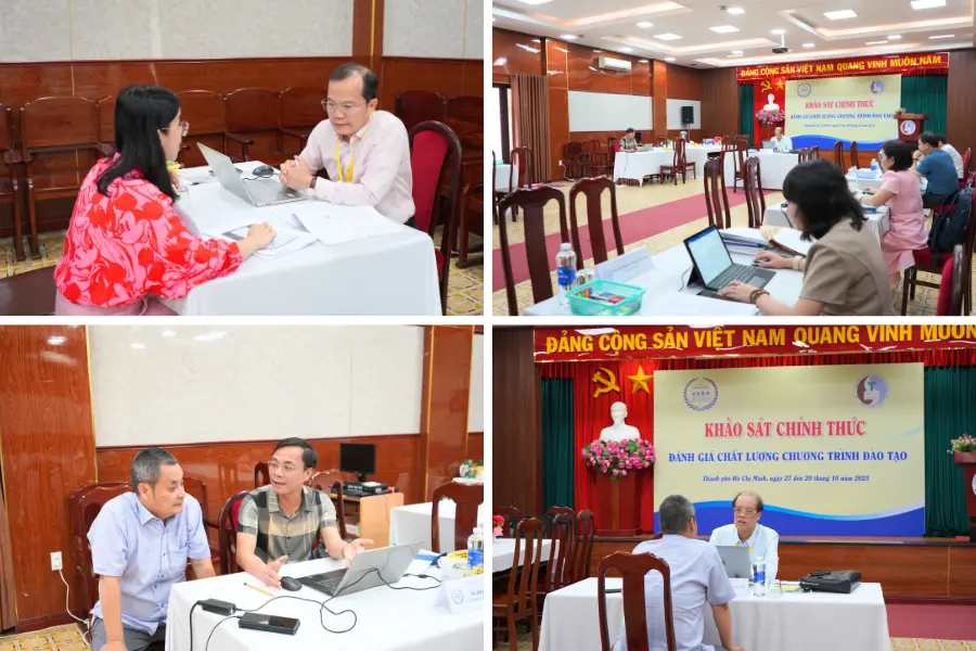 Bế mạc khảo sát chính thức đánh giá chất lượng 02 chương trình đào tạo trình độ thạc sĩ - HCMUNRE: Không ngừng nâng cao chất lượng đào tạo sau đại học