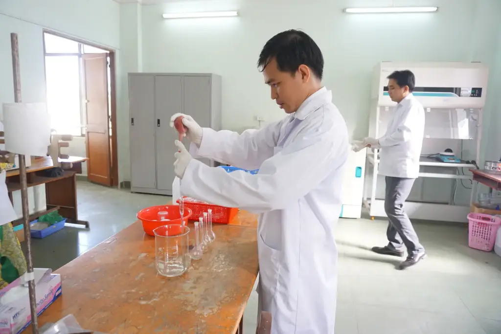 Các buổi thực hành tại Phòng thí nghiệm
