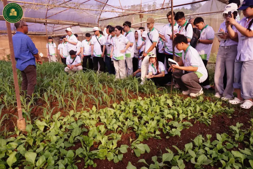 HỌC TỪ THỰC TIỄN: SINH VIÊN QUẢN LÝ ĐẤT ĐAI HCMUNRE THỰC TẬP NHẬN THỨC NGHỀ NGHIỆP TẠI LÂM ĐỒNG