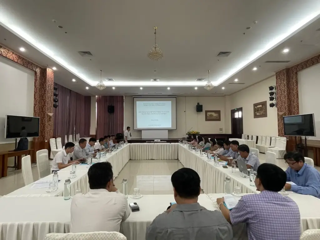 HỘI THẢO KHỞI ĐỘNG, THAM VẤN ĐỊA PHƯƠNG VÀ KHẢO SÁT THỰC TẾ