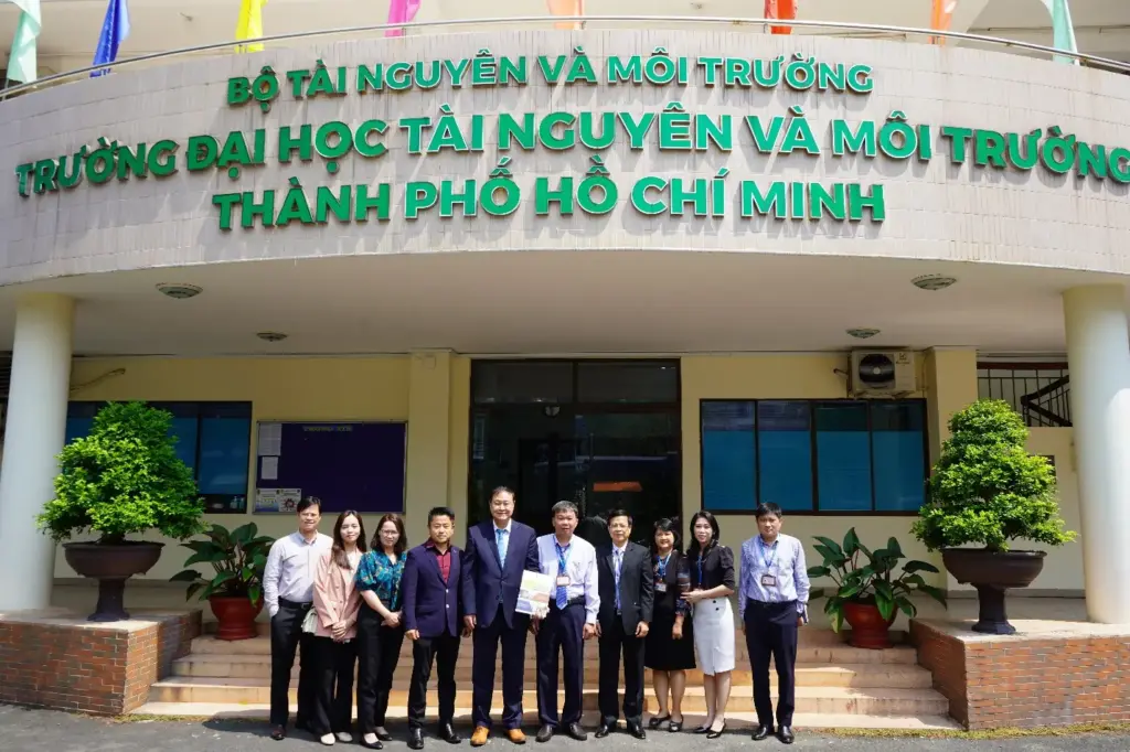 Trường Đại học Tài nguyên và Môi trường TP.HCM trao đổi và làm việc với Trường Đại học Kỹ thuật Hàn Quốc