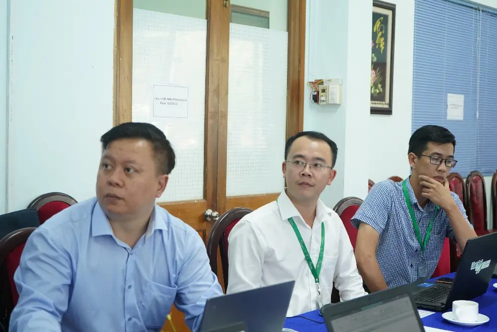 Buổi lễ đón tiếp và làm việc giữa Trường Đại học Tài nguyên và Môi trường TP.HCM với Công ty Cổ phần Kỹ thuật Môi trường Việt An
